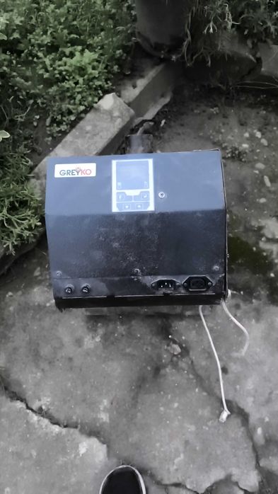 Комбинира котел на дърва и пелети с водна риза и горелка Грейко