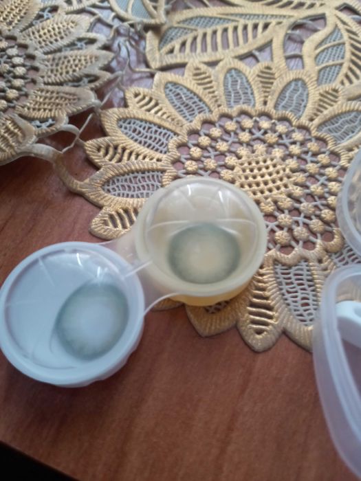 Линзы цветные нулевка