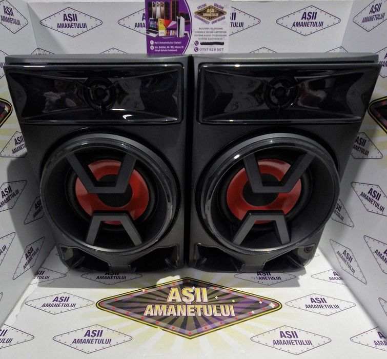 Asii Amanetului - Sistem Audio Mini Hi-Fi LG CK43, LG XBoom 300W, Bluetooth, USB, CD
