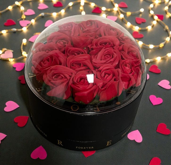 Aranjamente florale din trandafiri de sapun