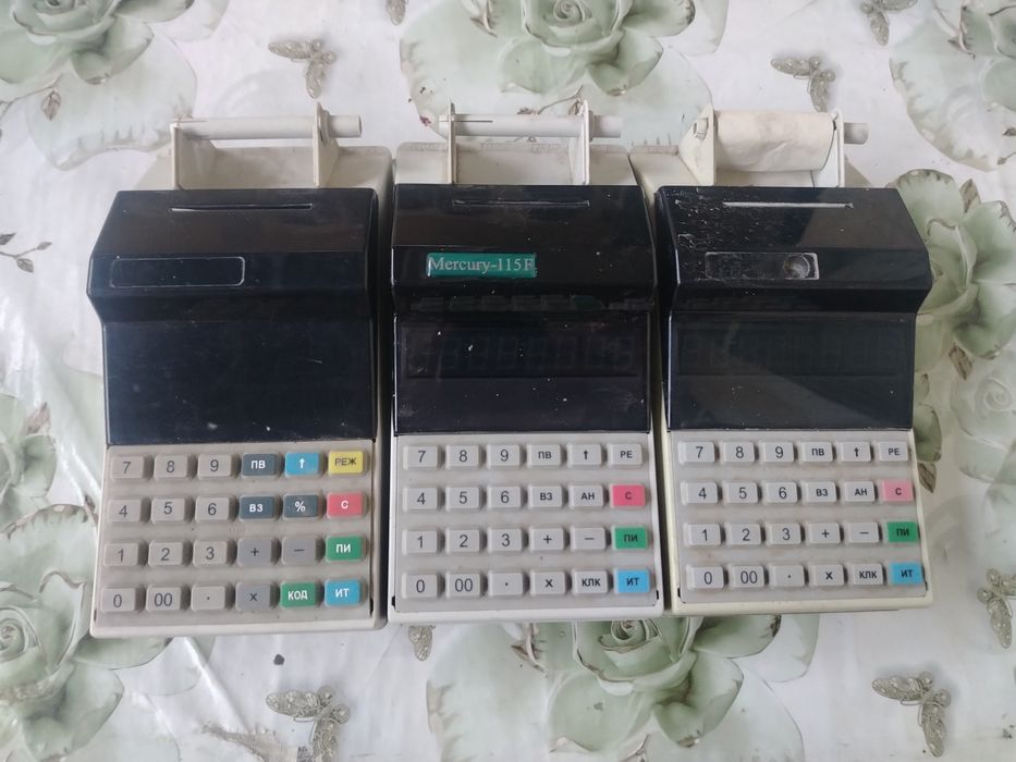 Kassa apparatlari Mercury-115F.  Srochni 3 tasi 300 000