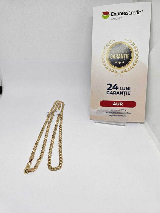 Lant aur 14k 9.80g (33967/15 Gara1 ) Garantie 2 ani!