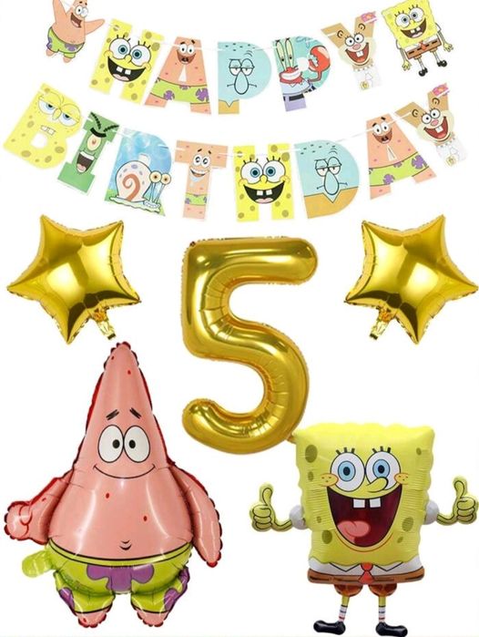 Парти сет Спондж боб и таласъми