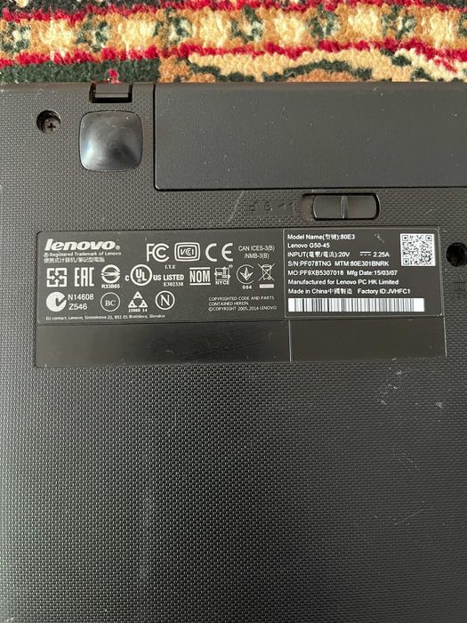 Ноутбук Lenovo G50-45
