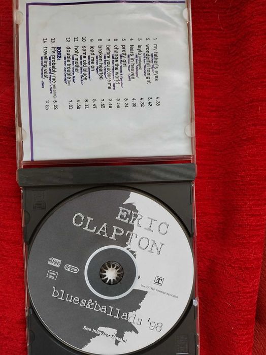 CD Eric Clapton Blues  ballads"98