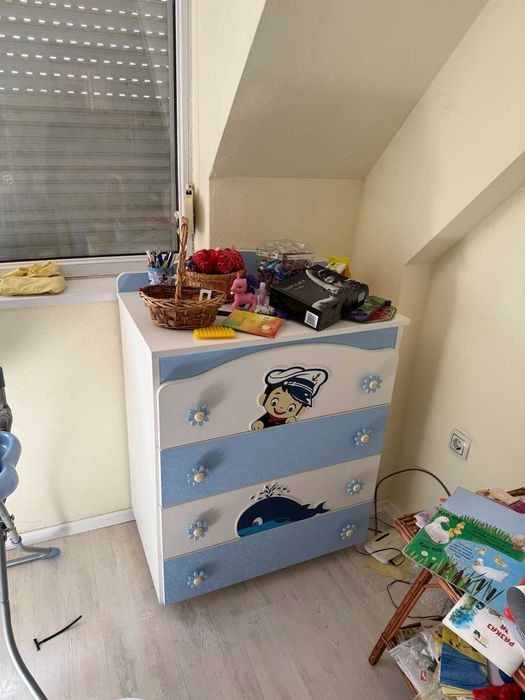 Детски комплект спална гатдероб