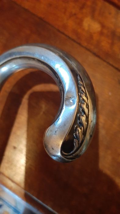 Baston vechi miner argint.