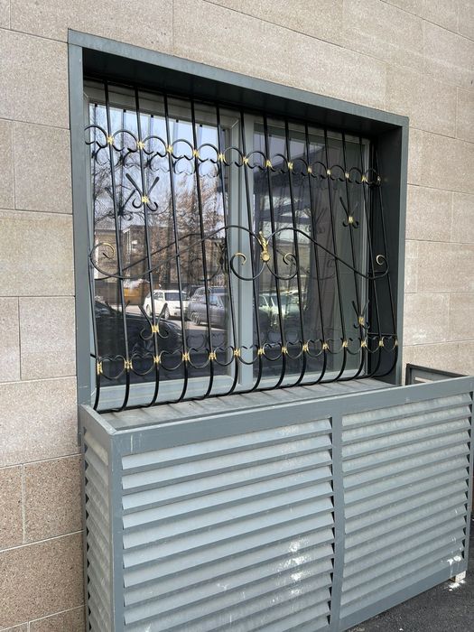 Решетки на окна кованые