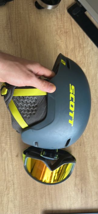 Casca si Ochelari Ski Scott M, avariate
