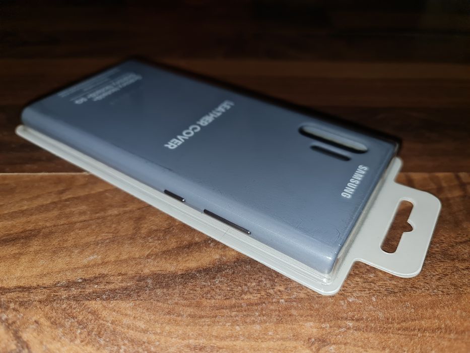 Husa piele originala Samsung Leather Cover Note 10+ Note 10 Plus 4G 5G