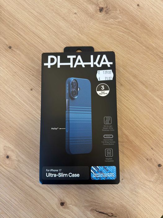 Оригинален калъф Pitaka за iPhone 17