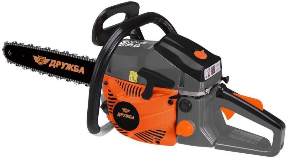 Руска моторна Бензинова резачка за дрва 52 куб. ДРУЖБА