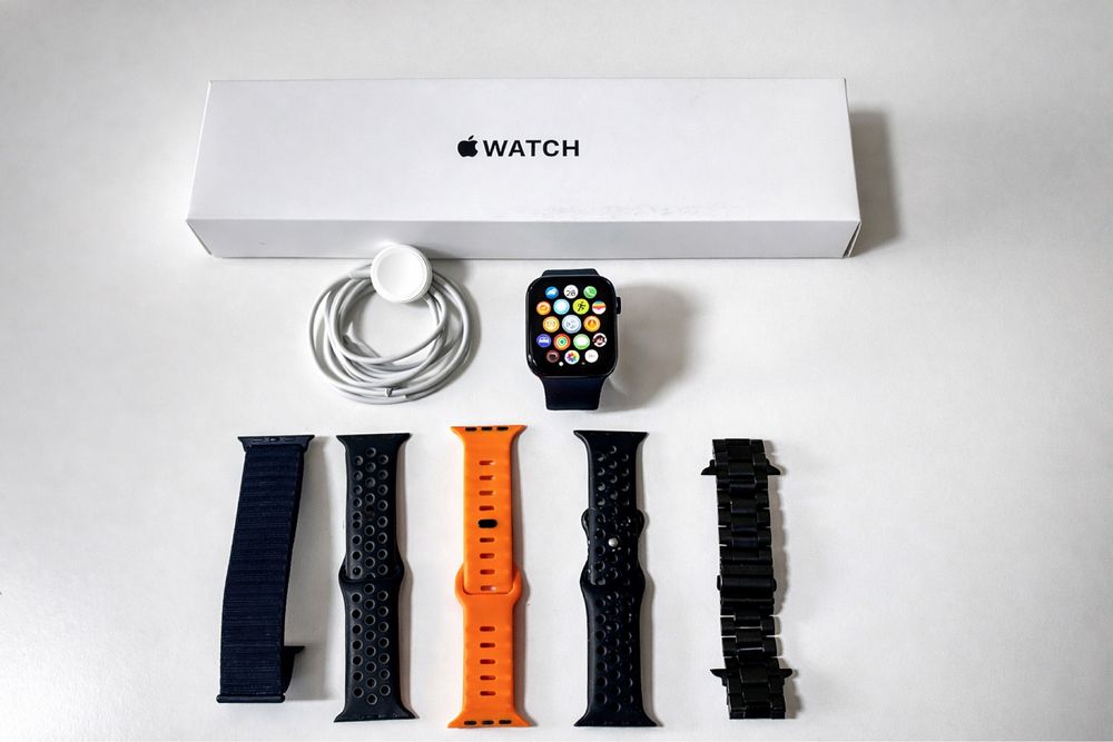 Apple watch SE 2 44mm midnight, GPS + wifi