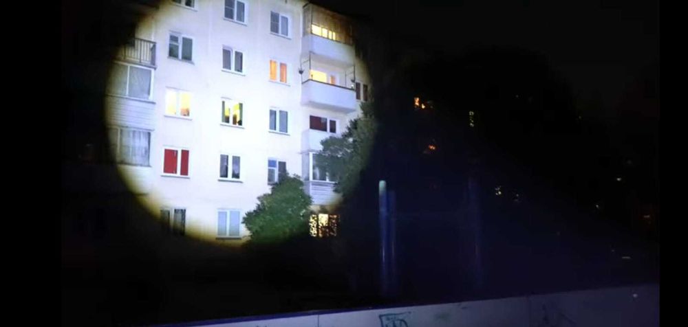 Мощный электрофонарь