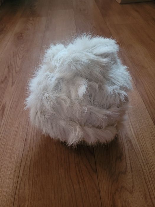 Шапка женская мех кролика