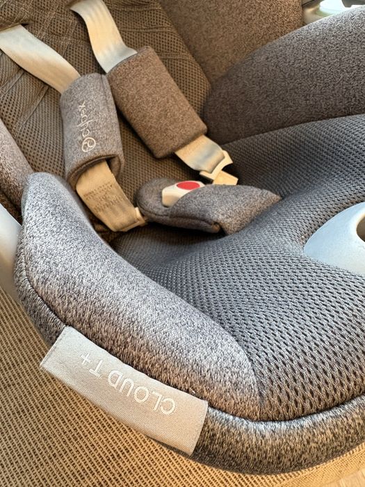 Vand scoica Cybex Cloud T Plus culoare Mirage Grey