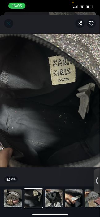 Ghiozdan Zara fete