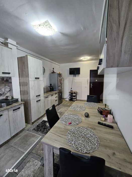 Apartament 2 camere, bucatarie separata + dormitor – 32 mp + balcon