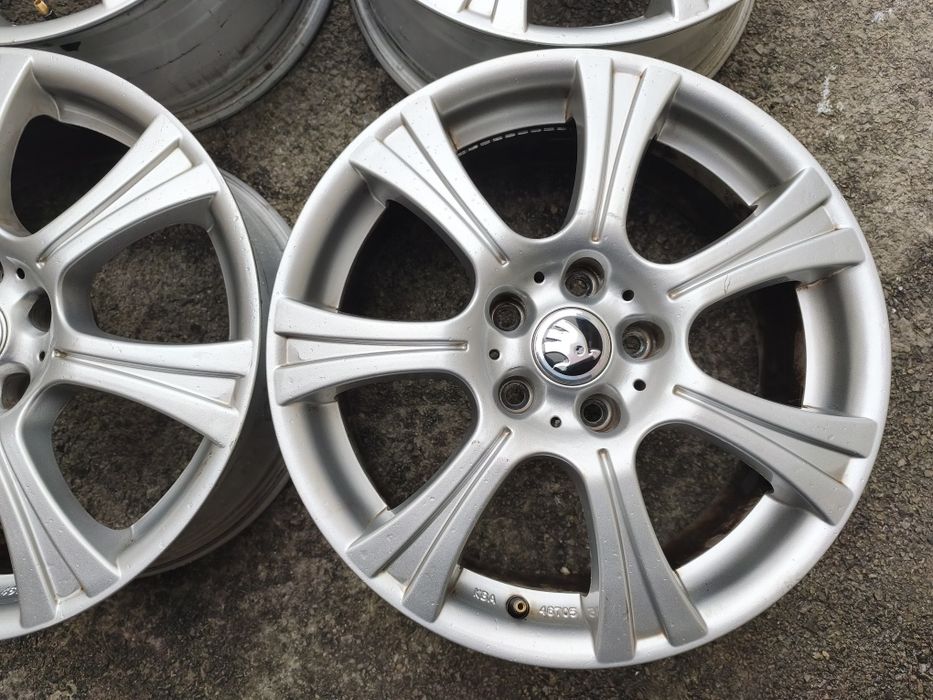 Шкода/Shkoda; Фолксваген/VW - 17 цола 5x112- 4 бр. лети джанти