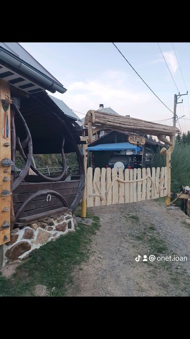 Poarta rustica lemn masiv