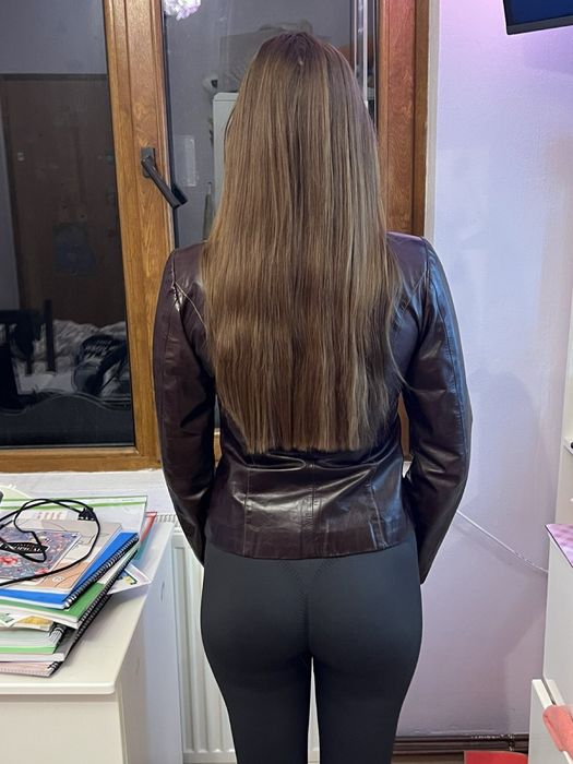 яке от естествена кожа