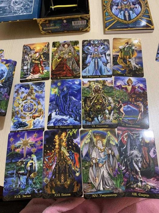 Таро. Arcanum Tarot, Tarot Illuminati, Shadowscapes Tarot