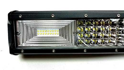 Mощен Лед Бар/ LED BAR, Прав/Извит 55 СМ, 270W