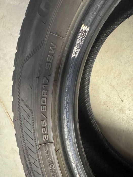 4 броя 225/50/R17 всесезонни dot 4322 GOODYEAR