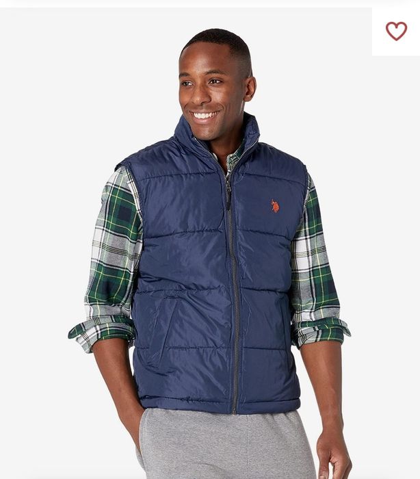 Жилетка-безрукавка мужская US POLO M,  Polo ASSN, размер XL