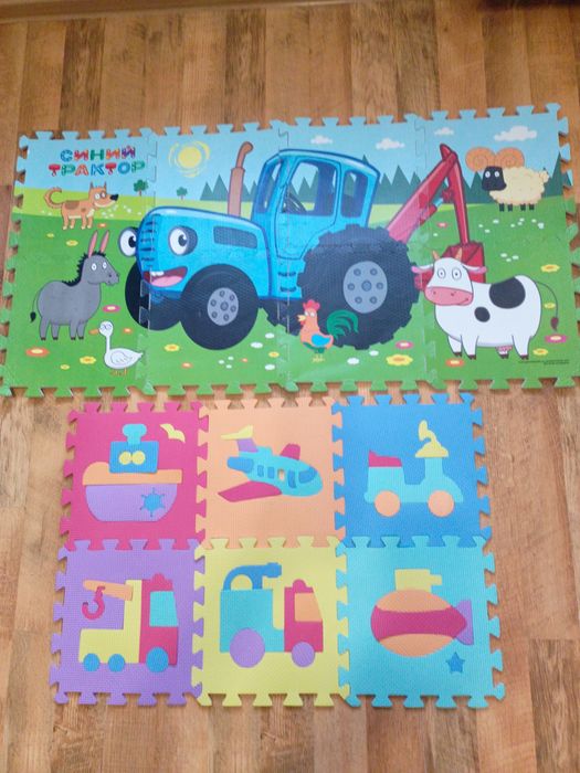 Пазлы.  большие.