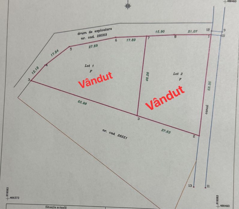 Parcele de teren pentru case sau cabane