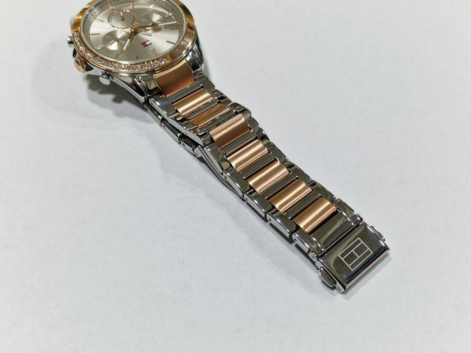 Дамски часовник Tommy Hilfiger KENNEDY, двуцветен, Rose Gold, Сребрист