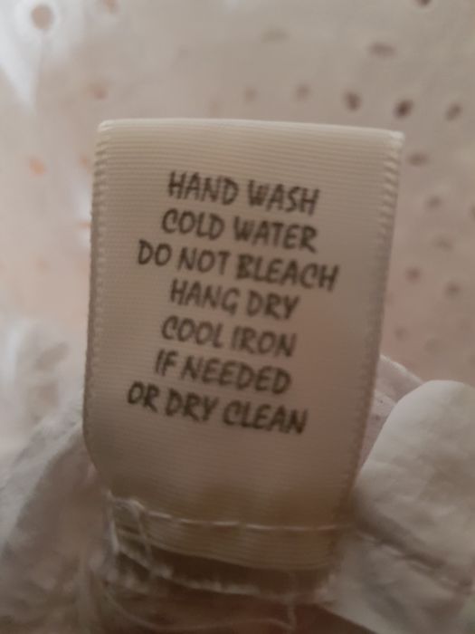 Bluză Adiva mărimea S, din broderie englezească 100% bumbac, impecab