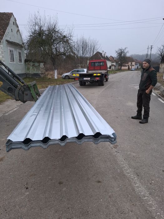 Vand tabla zincata lungime 6.20m latime de1.10 grosime 07