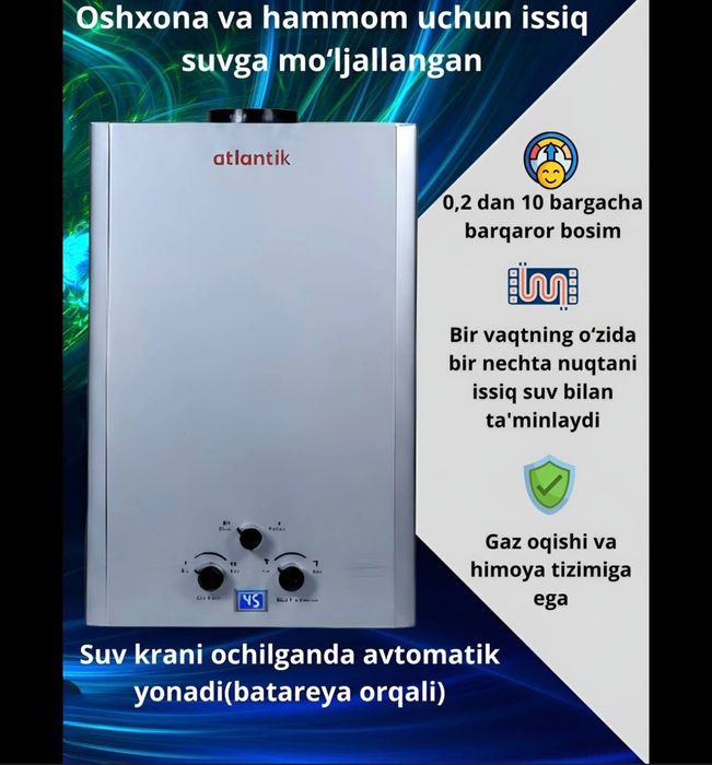 ATLANTIK gaz kalonka