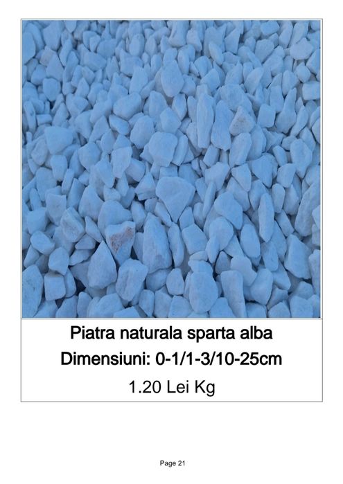 Pietricele de gradina