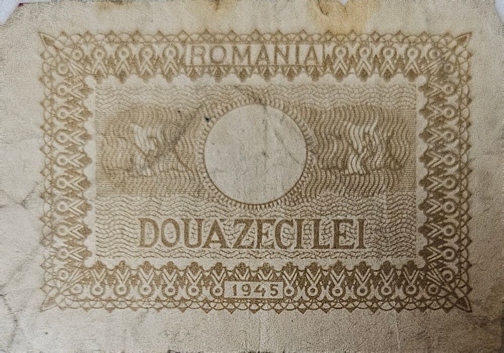 Bancnotă de colecție 20 Lei 1945