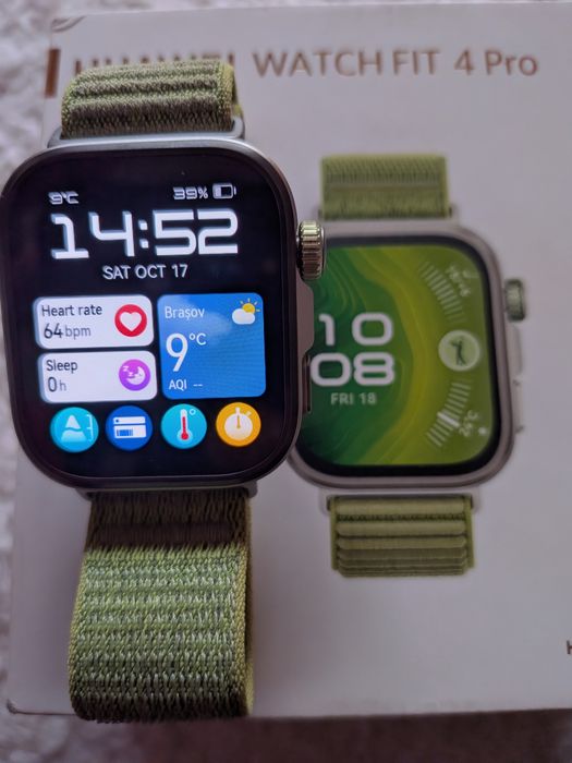 Huawei fit 4 pro green excelent