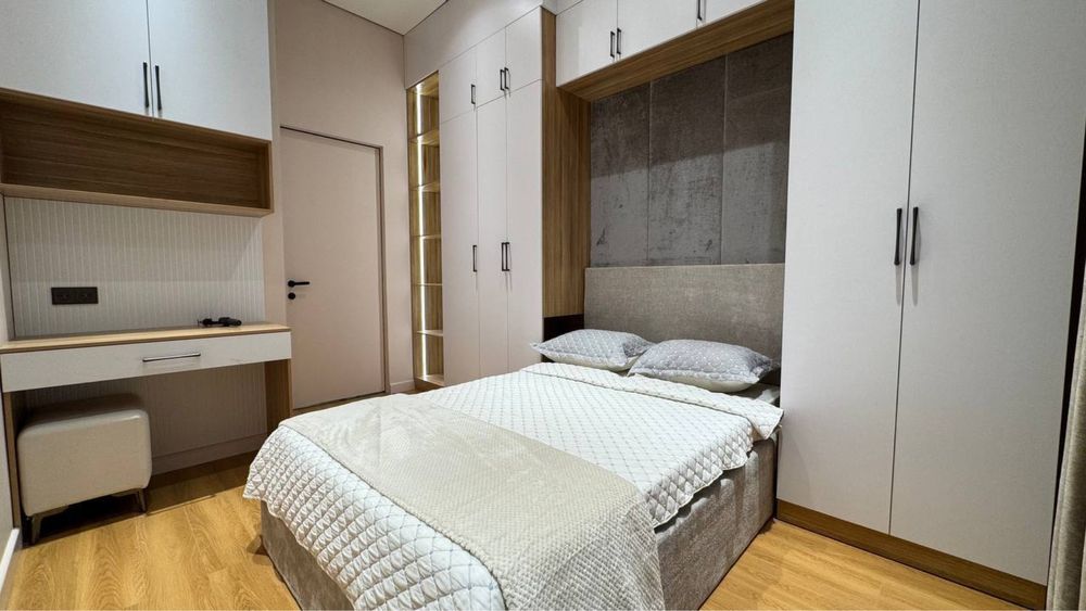 ЖК Ок Сарой делюкс 3 комнаты новый ремонт Паркентский