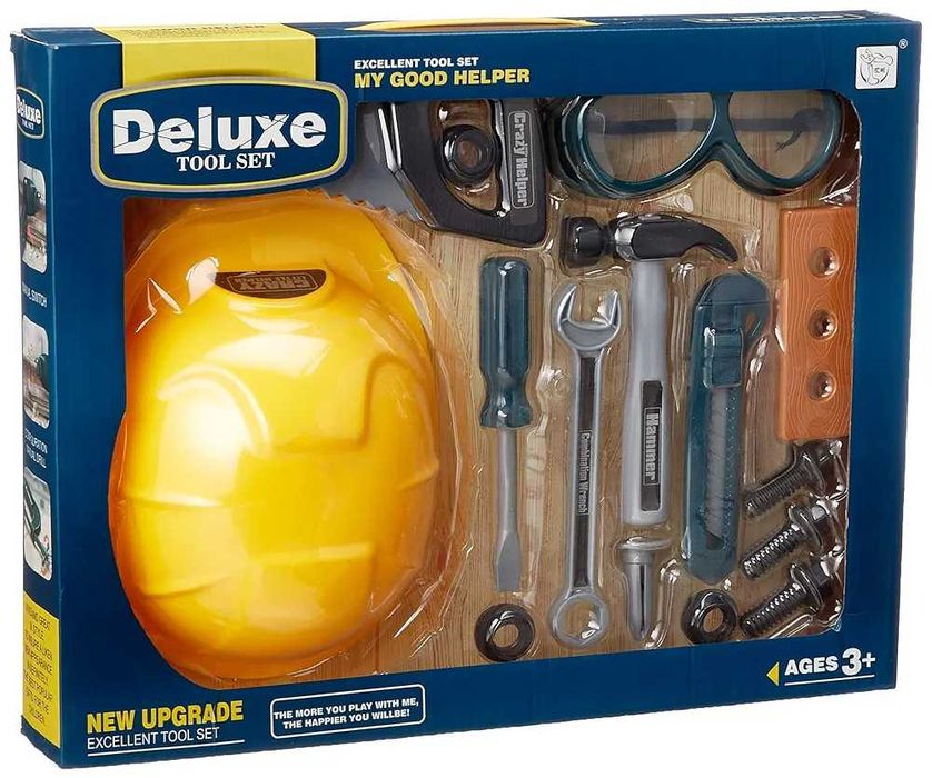 Комплект инструменти Artyk с каска и очила