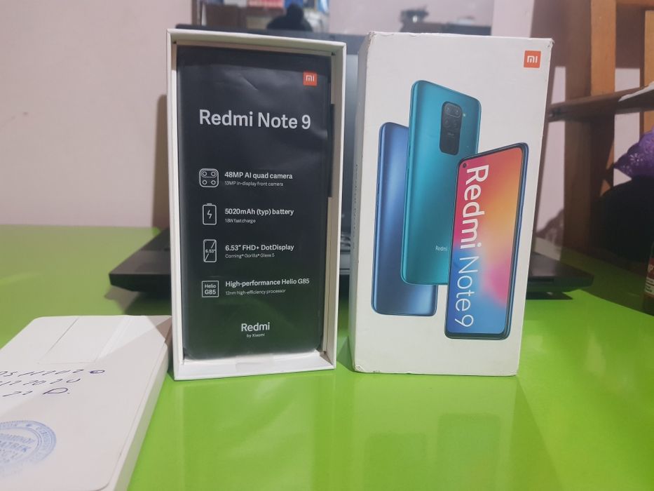 REDMI NOTE 9 Для продажи 4/64