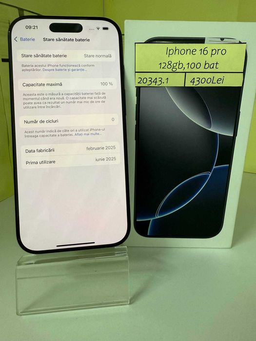 Iphone 16 pro (m1) staramanet