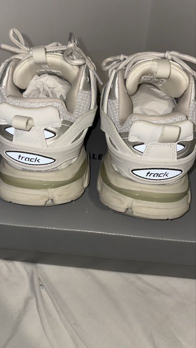 balenciaga track white