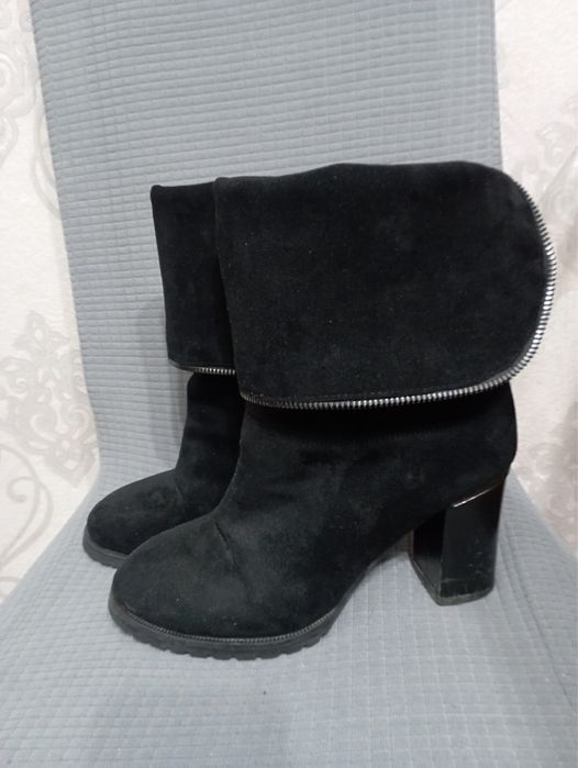 Продам зимние сапоги натуралка