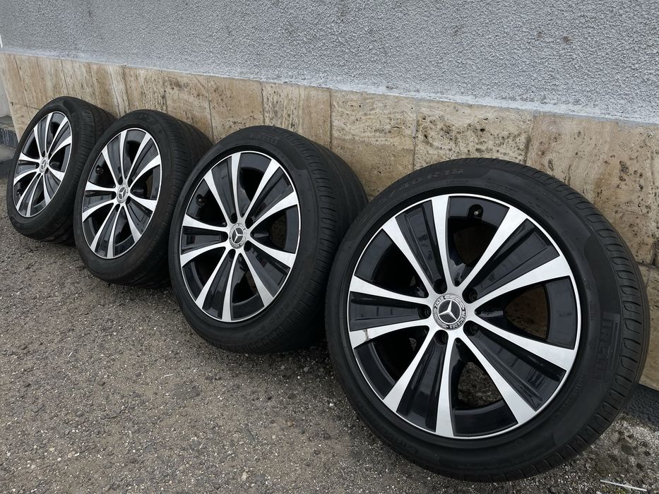 Jante Roți 18 Mercedes E V Class W213 Anvelope vara 245 45 R18 / 275 40 R18