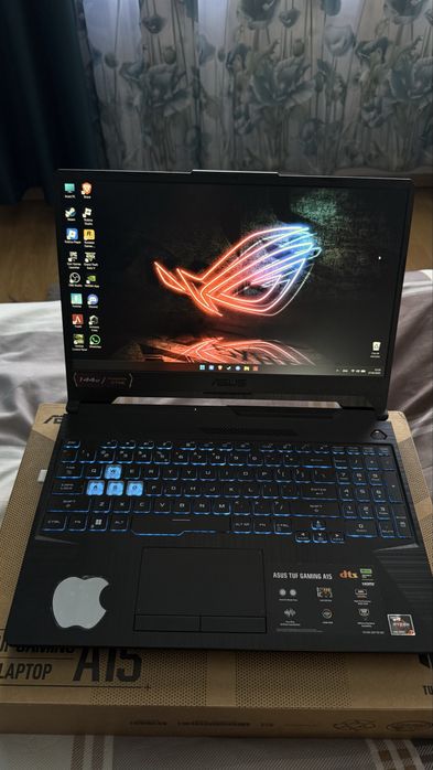 Vand laptop Asus TUF A15 gaming ful rgb !