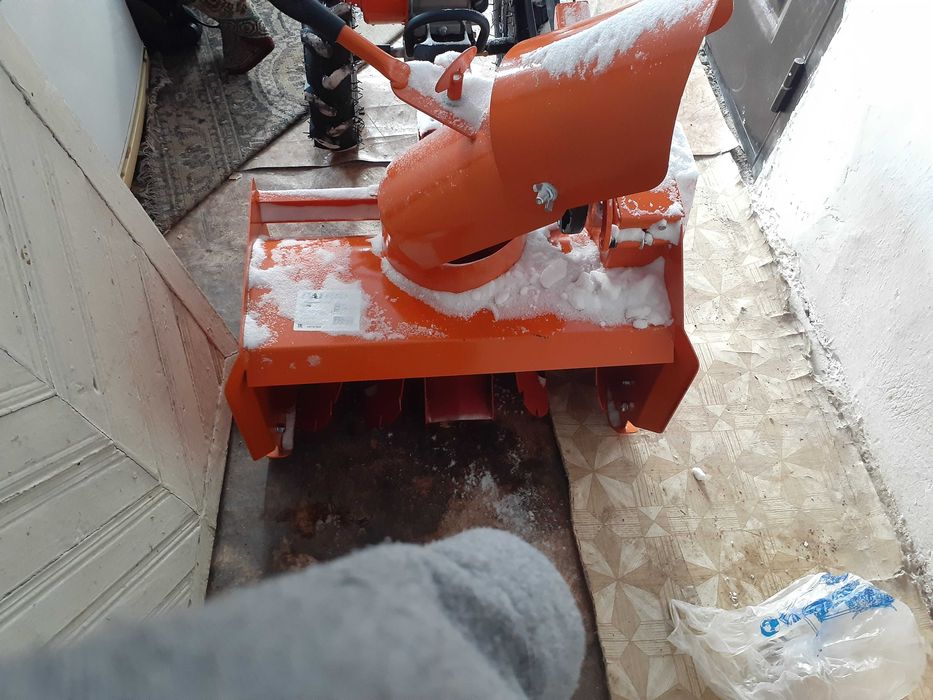 приставка к мотоблоку для снега