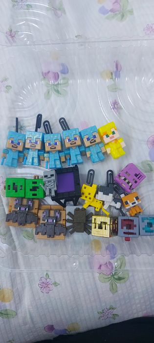 Kinder joy minecraft фигурки