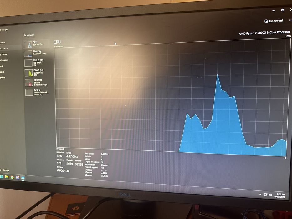 PC GAMING Ryzen 7 5800X + RTX 2070 Super 8GB + 32GB RAM + 1.5TB SSD
