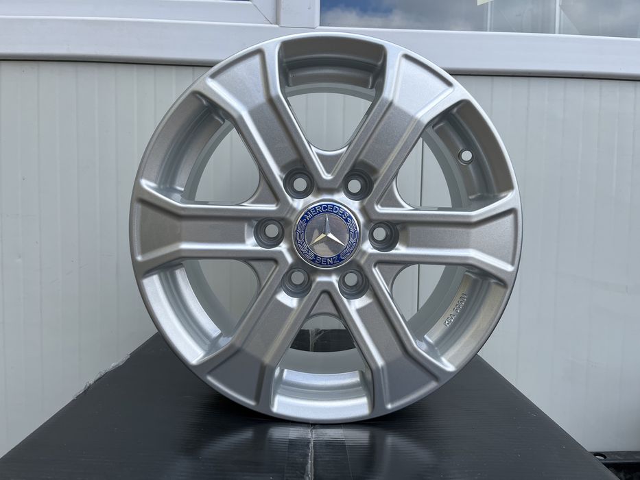 16 Джанти 6x130 Brock немски за бусове - Crafter Sprinter Mercedes VW